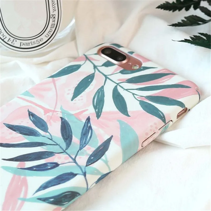 

1pcs Phone Cases Cute Hard Cover Case Color Painting Cover for IPhone XR XS Max X 7 Plus 8 Smart Phone Covers