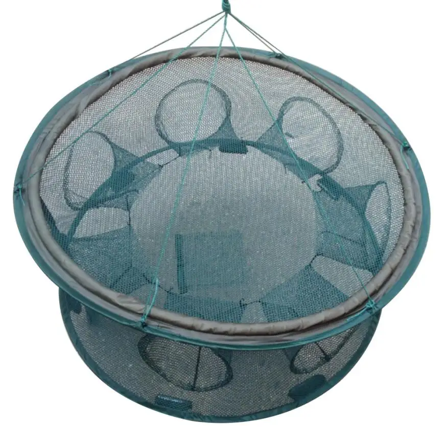 Portable Automatic Unfold Fishing Cages Collapsible Fishing Nets Shrimp