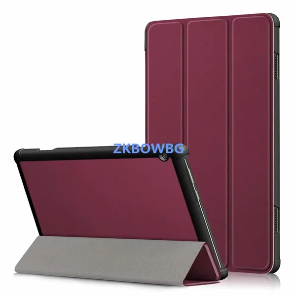 Защитный чехол для корпуса для lenovo Tab M10 TB-X605F Бизнес принт три раза Магнитный чехол Tab M10 X605L X605f планшеты fundas кожи