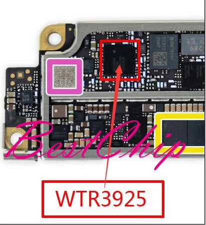 5 шт. 10 шт. WTR3925/XCVR0_RF для iphone 7/7plus трансивер микросхема питания