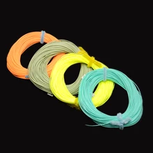 Прочная рыболовная леска 100 футов/30 м 3#/4#/5#/6#/7#/8# Летающая Высокая плавающая линия 3WT-8WT Вес вперед Летающая плавающая основная линия