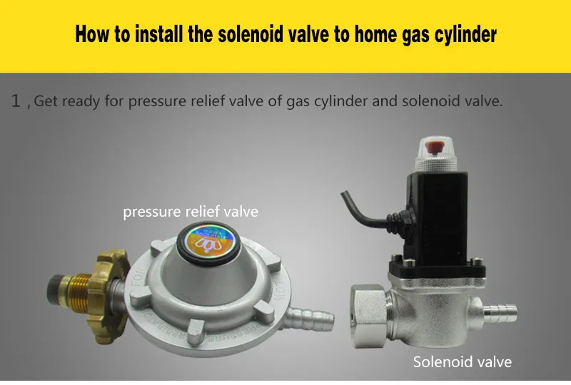 Gas detector with cylinder Solenoid valve 05