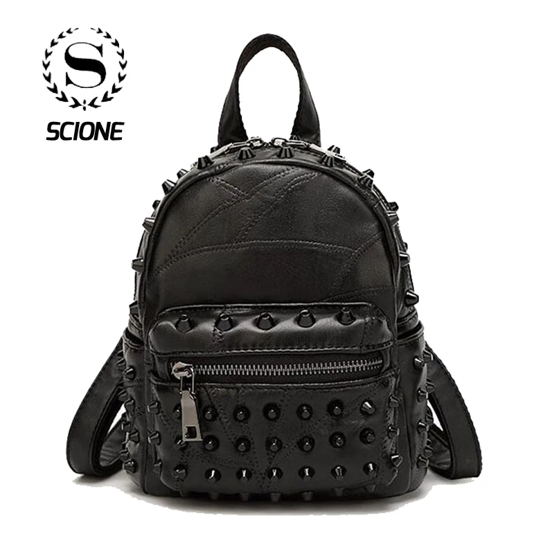 small black rucksack womens