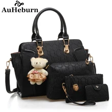 Mujeres de la manera mujeres de los bolsos Bolsas de Mensajero Del diseñador de lujo Louis Bolsos de Hombro de Lujo Bolsos Mujer Bolsos Diseñador 4 Sets