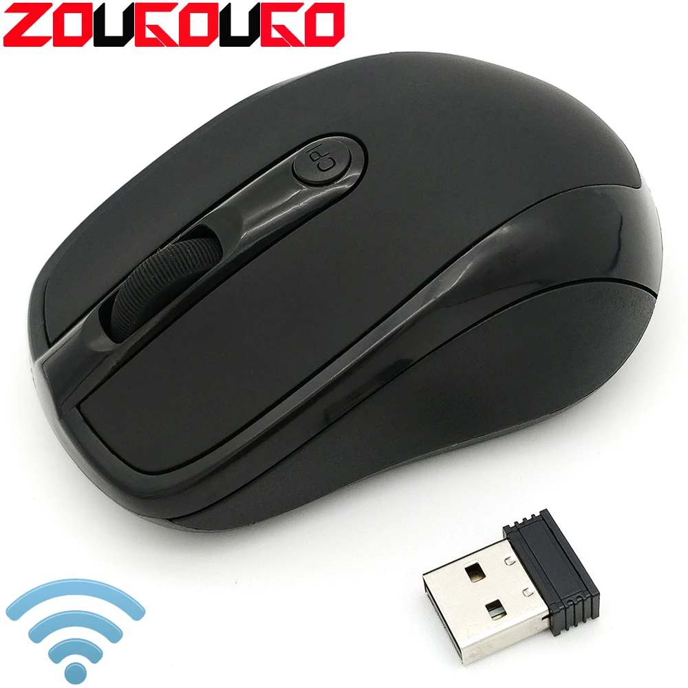 USB Wireless mouse 2000DPI Adjustable Receiver Optical Computer Mouse 2.4GHz Ergonomic Mice For Laptop PC Mouse USB Wireless mouse 2000DPI Adjustable Receiver Optical Computer Mouse 2.4GHz Ergonomic Mice For Laptop PC Mouse