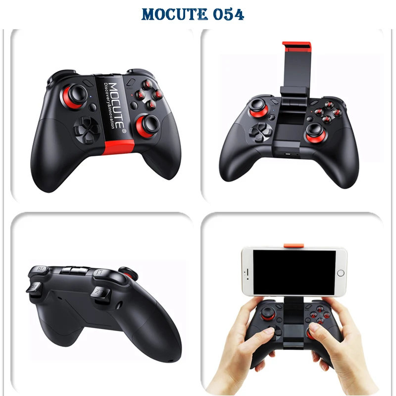 Mocute 054 056 Bluetooth игровой коврик Android VR ручка пульт дистанционного управления PUGB L1 R1 мобильный джойстик для сотового телефона ПК Smart tv Box