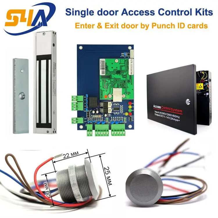 

RFID Access Control iButton Card Reader For Single Door Network Controller