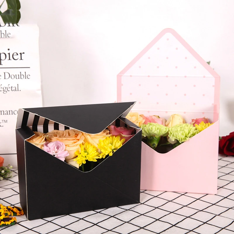 Buy 1pc Creative Envelope Fold Flower Box Envelope