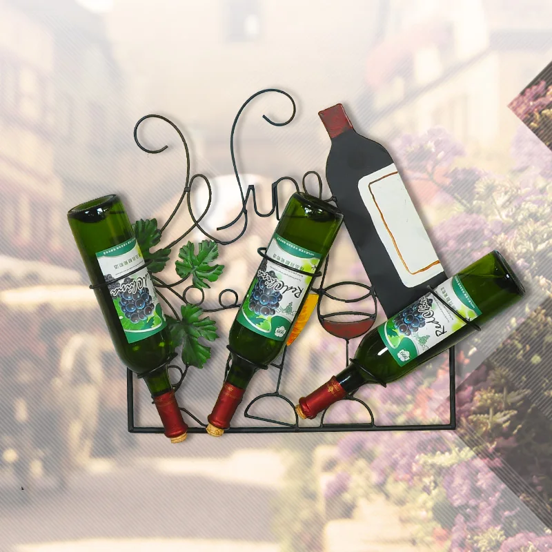 hanging wine rack design