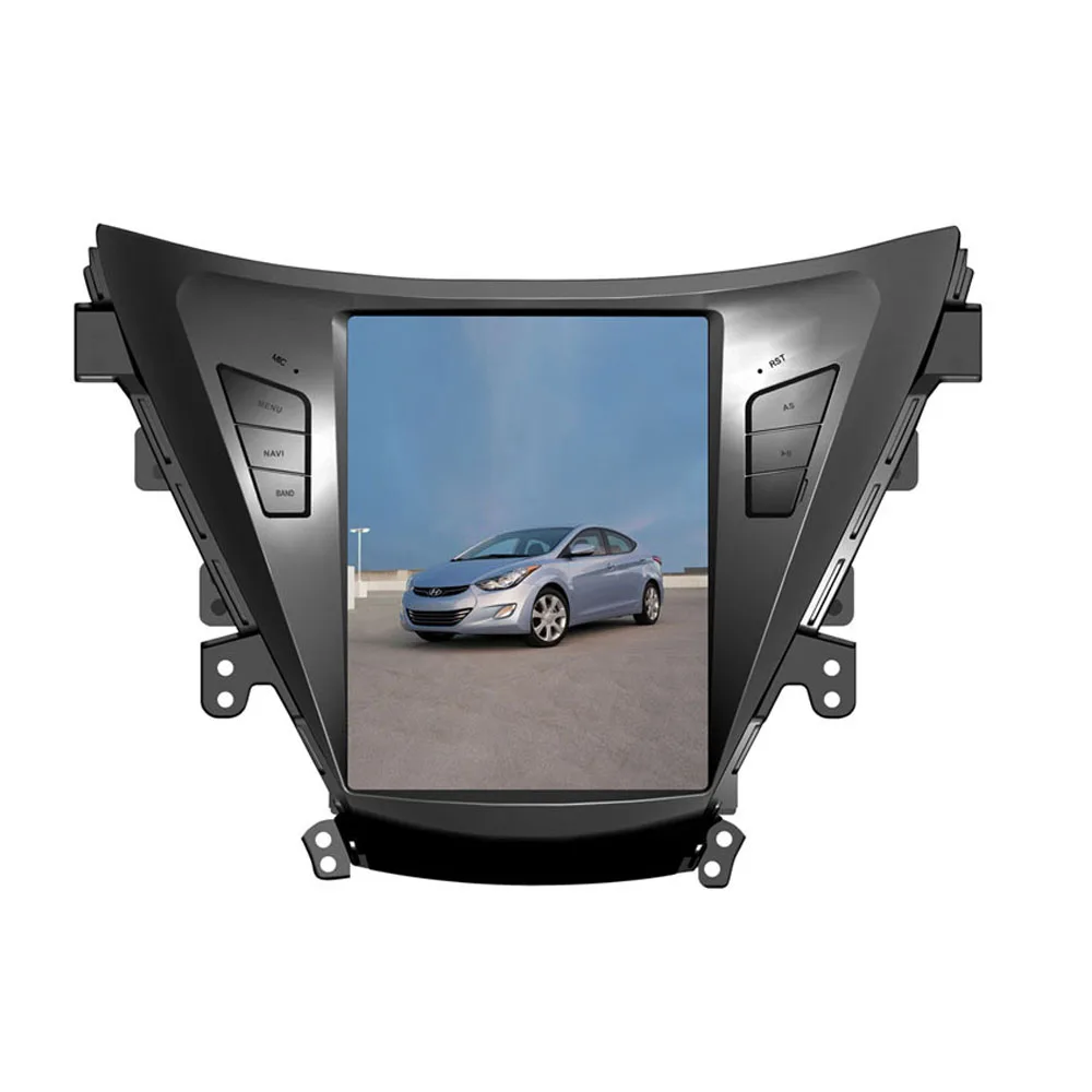 10 4 &quotTesla Тип Android Fit HYUNDAI ELANTRA/MD 2011 2012 2013 Автомобильный dvd плеер навигация gps