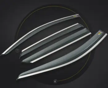 

18 For FAW Volkswagen T-ROC refitted accessories for exterior decoration Rainbrow Shelter T-ROC window sunshine and rain shield