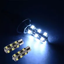 2 ШТ. Белый Decoded T10 2835 24SMD12V Автомобильные СВЕТОДИОДНЫЕ Инструмент Свет Лампы