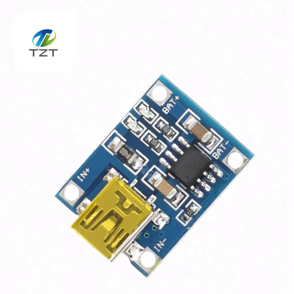 TP4056 1A Lipo зарядное устройство модуль литиевая батарея DIY микро порт Mike USB Новое