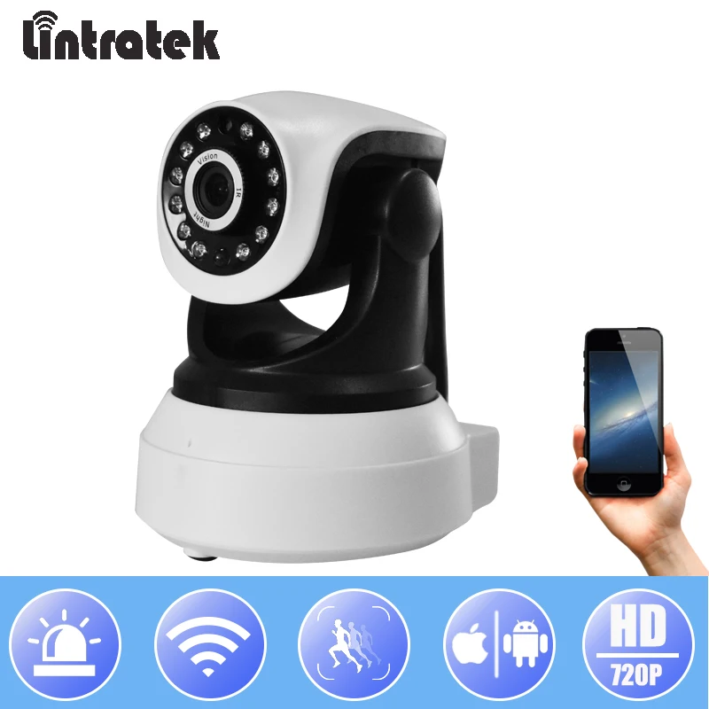 

Lintratek Security Wifi IP Camera 720P Wi-fi Surveillance Wireless CCTV Camera PTZ Onvif P2P Baby Monitor#43