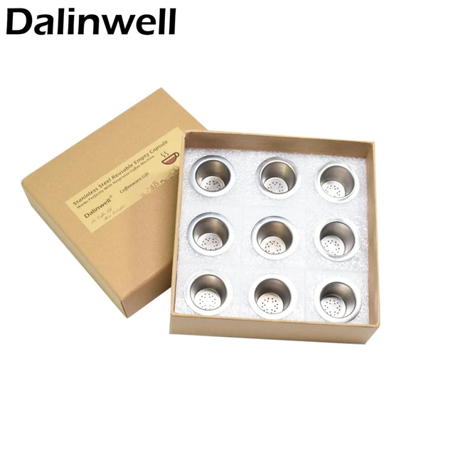 Special Offers 9PCS Nespresso Coffee Pods Stainless Steel Refillable Capsulas Nesspreso Reusable Coffee Filter Cup New DIY Coffee Maker Tools Special Offers 9PCS Nespresso Coffee Pods Stainless Steel Refillable Capsulas Nesspreso Reusable Coffee Filter Cup New DIY Coffee Maker Tools
