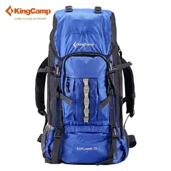 KingCamp 75L рюкзак для туризма водостойкий прочный регулируемый ремень Кемпинг спорт на открытом воздухе восхождение Traving рюкзак