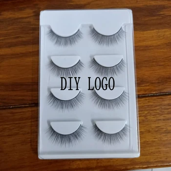 

Natrual 20 boxes 80 pairs wholesale false eyelashes Fluffy Make up Full Strip Lashes 3D Mink Lashes faux cils Soft Maquiagem