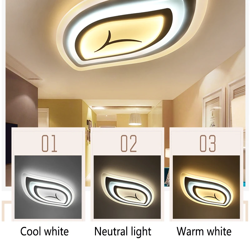  Remote control living room bedroom modern led ceiling lights luminarias para sala dimming led ceili - 32809756764