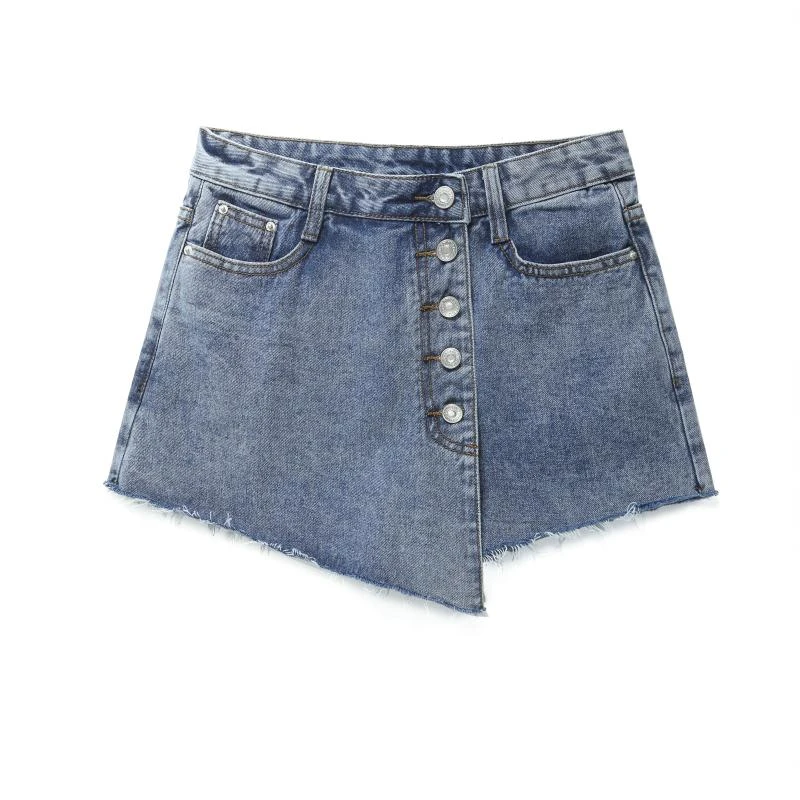 size 26 denim skirt