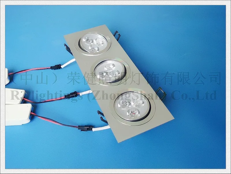 led grille ceiling light 9w (3)