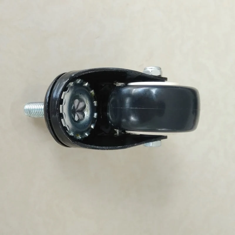

1/2/4pcs Office Chair Wheels 2inches M10 Swivel Rubber Universal Caster with Brake MJJ88