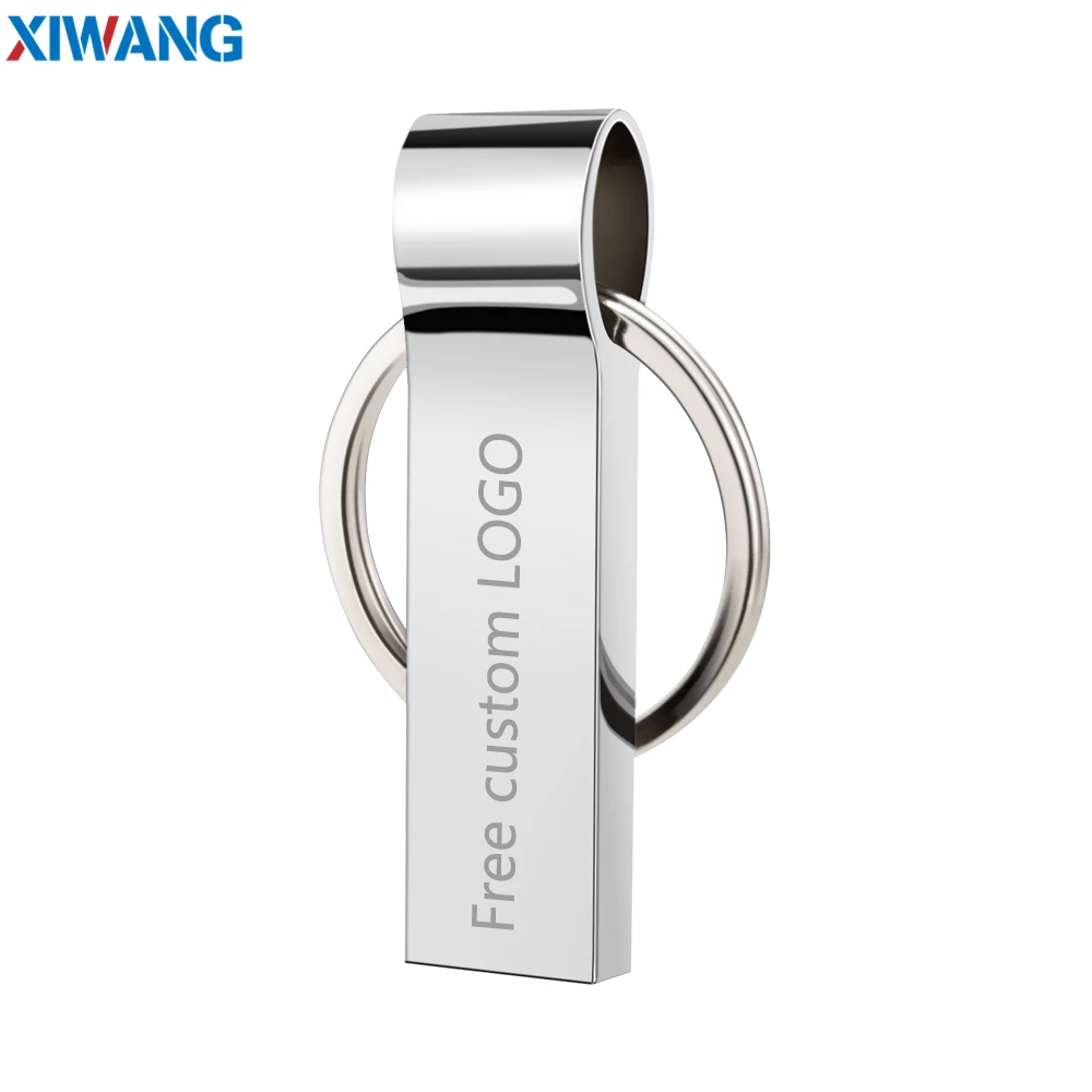 Usb flash drive 32GB high speed silver 3.0 pendrive 128GB 64GB 16GB 8GB 4GB waterproof usb flash drive pen drive free shipping (2)