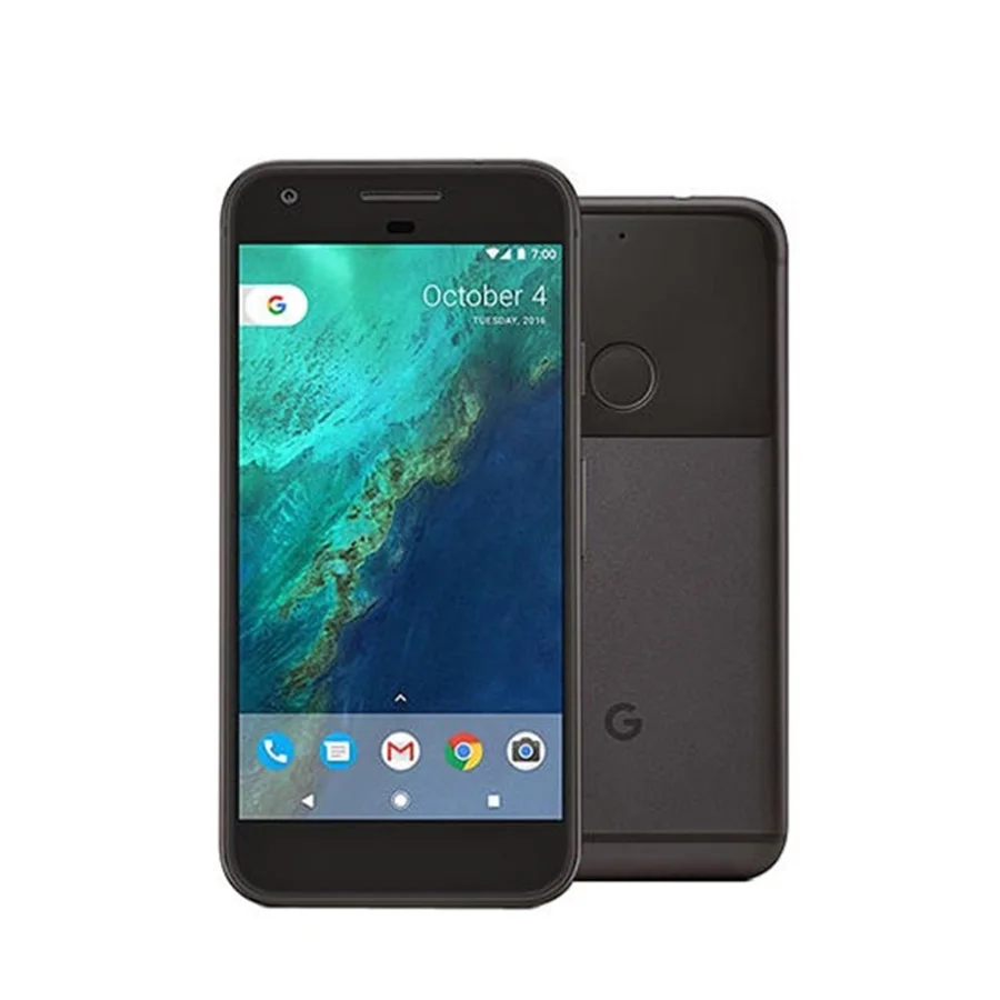 Мобильный телефон Google Pixel LTE с европейской версией, 5,0 дюймов, 4 Гб ОЗУ, 128 Гб ПЗУ, Четырехъядерный Смартфон Snapdragon 821, Android 7,1, NFC, сканер отпечатков пальцев