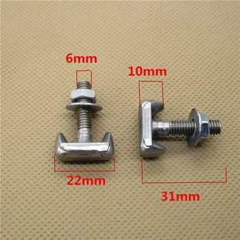 

Fit for Aurora discoverer 2/3 Mercedes Benz battery fixed positive and negative t-screw head buckle clip screw connector 1pcs