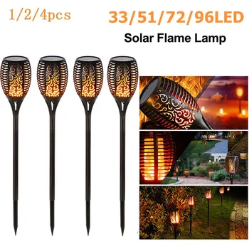 

Solar Flame Lamp Flickering IP65 Waterproof LED Garden Decoration Landscape Light Lawn Lamp Path Lighting Torch Light Spotlight
