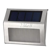 Светодиодный светильник на солнечных батареях садовая лампа для дорожек энергосберегающая настенная лампа наружная Водонепроницаемая J24