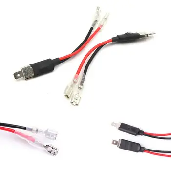

2 Pair H1 HID Xenon Headlight Lamp Bulb Adapter Converter Wiring Harness for Car