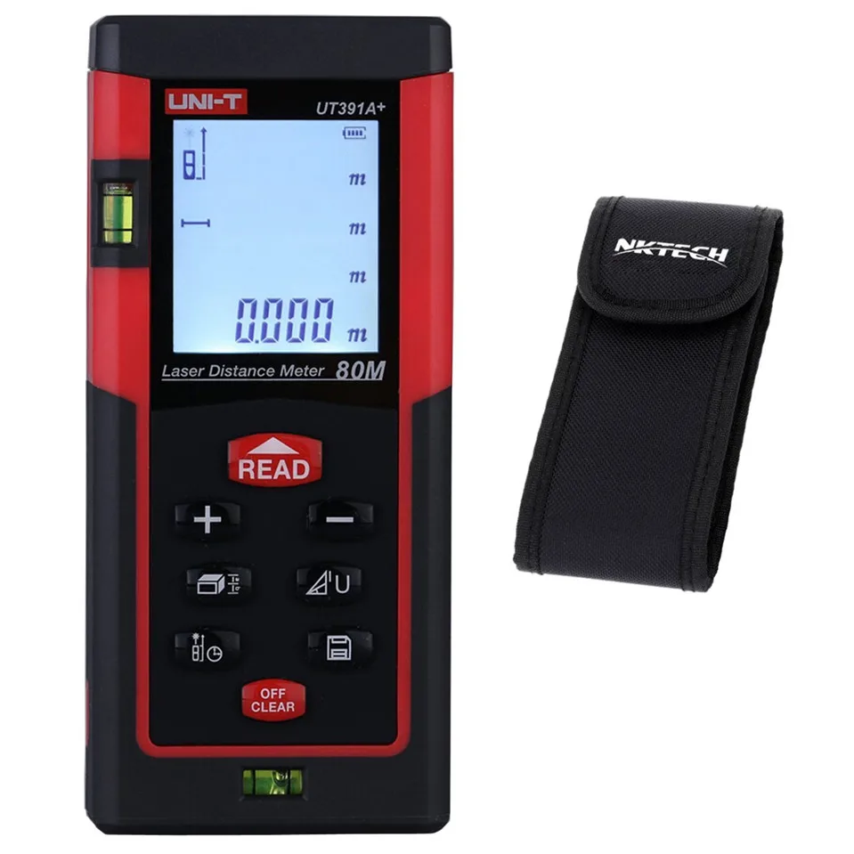 

UNI-T UT391A+ Digital Laser Distance Meter 80M Range Finder