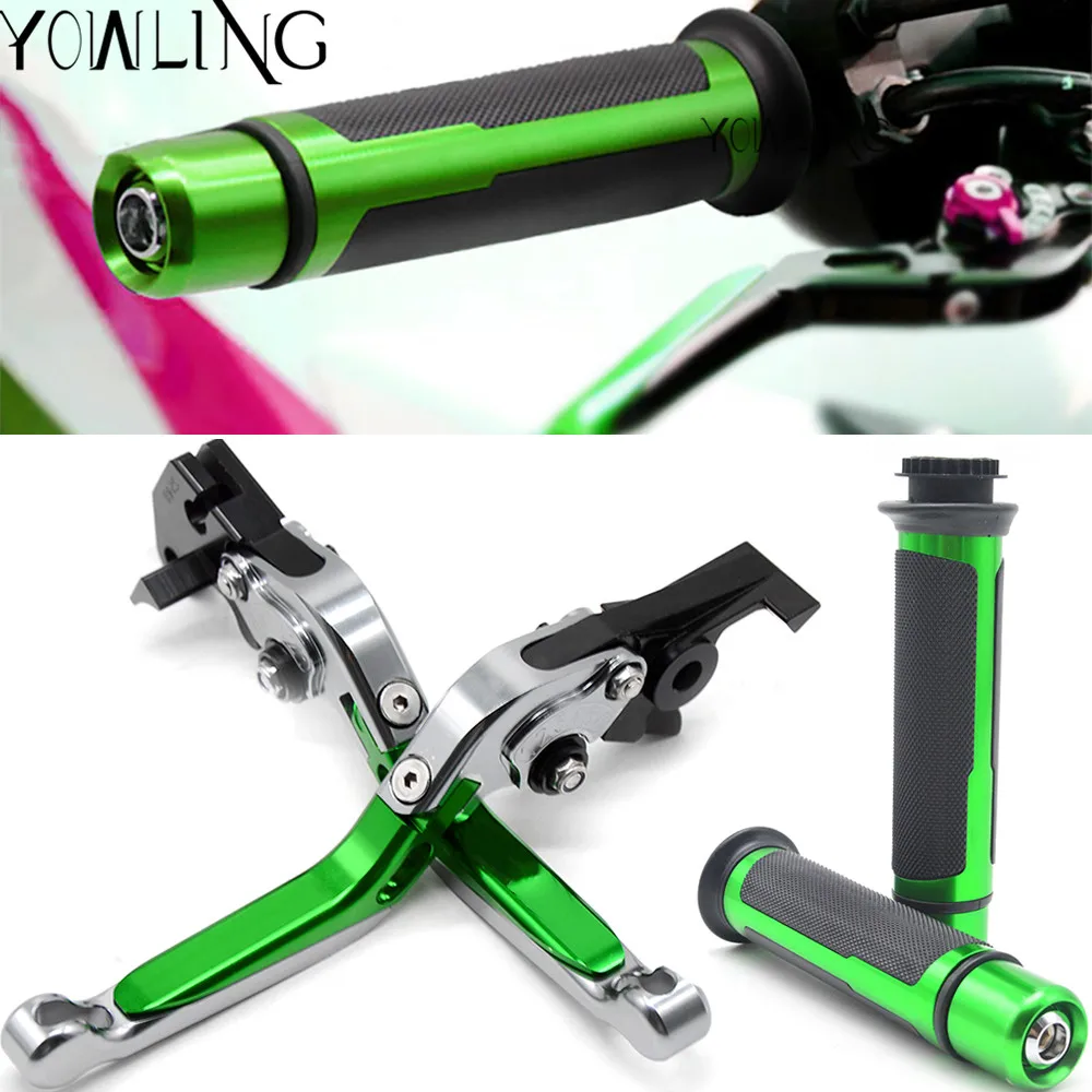 

For kawasaki Z900 Z 900 2017 2018 Motorcycle Adjustable Folding Brake Clutch Levers Handlebar Handle bar Hand Grips