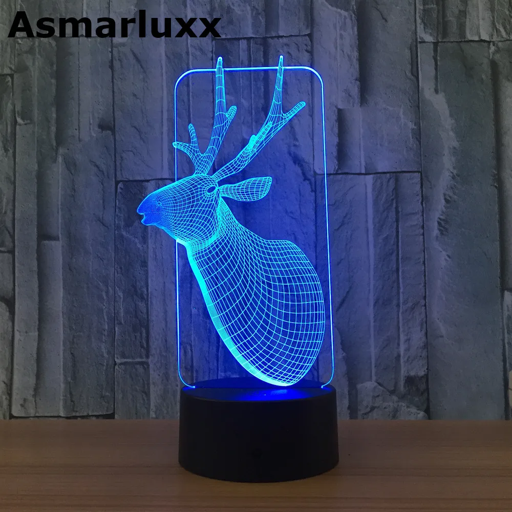 Asmarluxx 3d led lamp20037