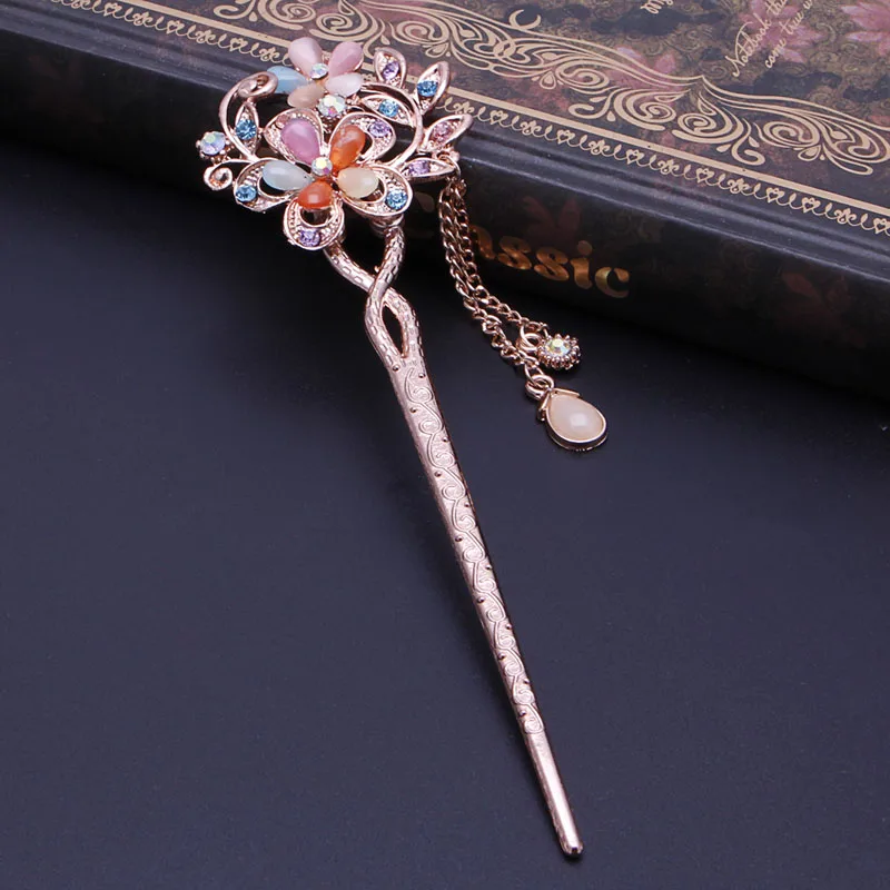 Различные Модные женские элегантные Bobby Pin цветная шпилька стразы для волос
