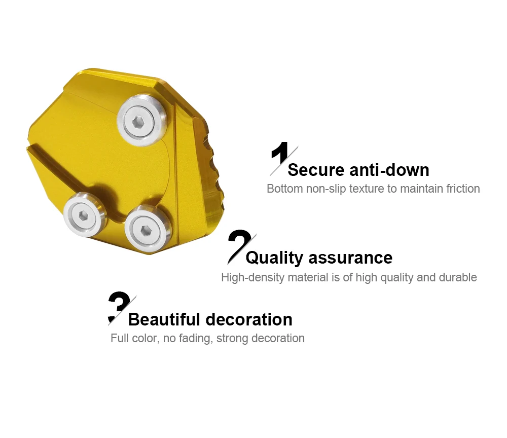 Черный, серебристый, красный, мотоциклетные алюминиевые подставки для ног, боковая подставка для SUZUKI GSXR150 GSXS150 GSXR125 GSXS125 GSXR 150