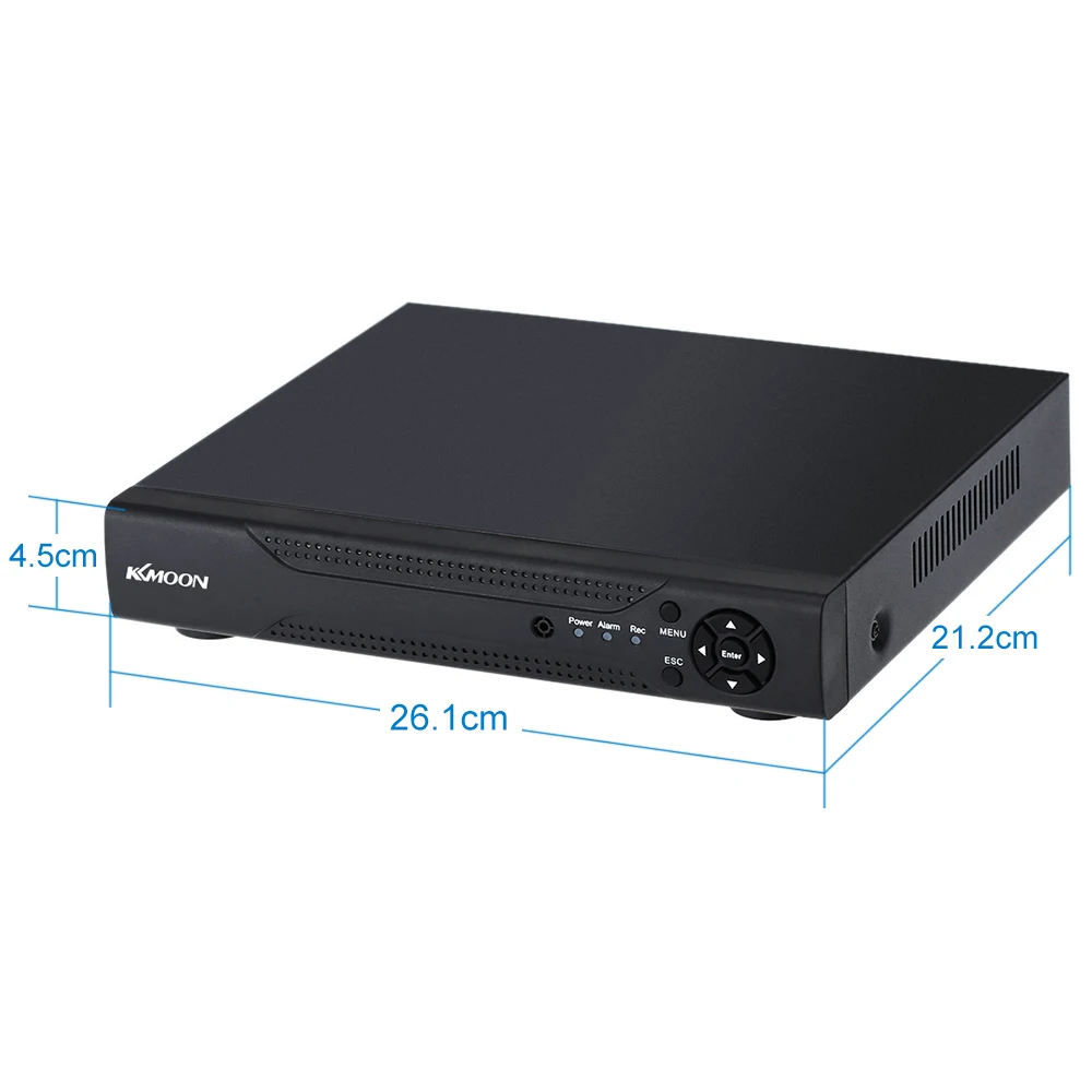 KKmoon Full 1080N/720P 8CH AHD DVR NVR+ 1 ТБ Seagate HDD HDMI P2P Onvif PNP 8CH AHD DVR рекордер для камера видеонаблюдения системы безопасности
