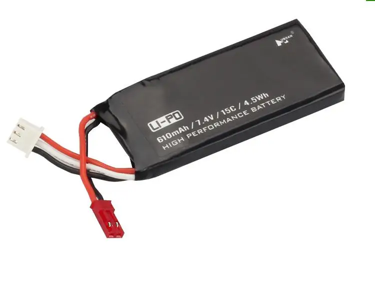 

7.4V 610mAh Li-po battery for H502S H502E RC drone RC quadcopter spare parts