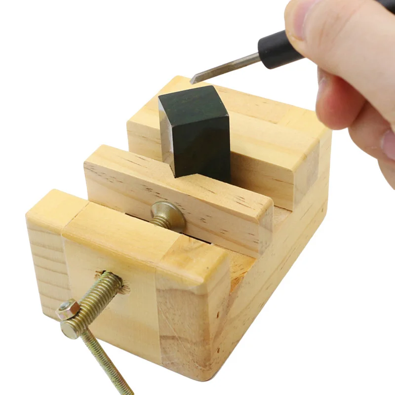 2 Size Wood Flat Vise Mini Clamp-on Bench Tongs Woodworking Carving Engraving | Дом и сад