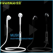 FineBlue FS7 Stereo Blutooth Headset Wireless Headphone Answer Call Listen Music Sport Earphone For IOS Android Retail Box