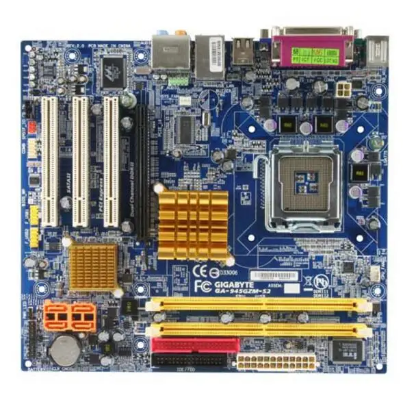 Для Gigabyte GA-945GZM-S2H оригинальный использоваться для настольных ПК 945 Материнская