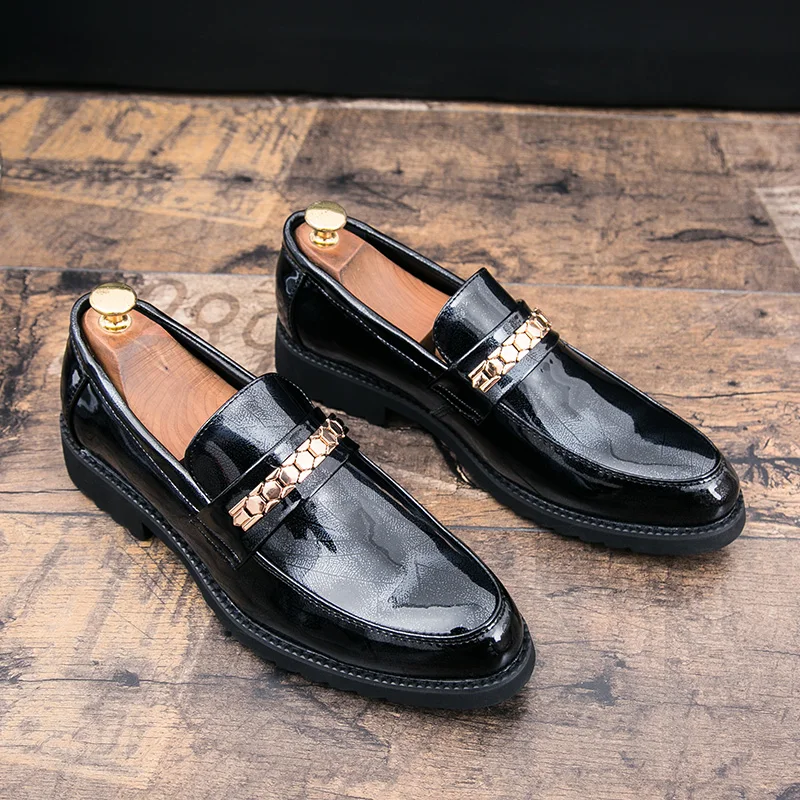 hombre mocassins luxury brand dress shoes wedding party loafers men driving shoes (40)