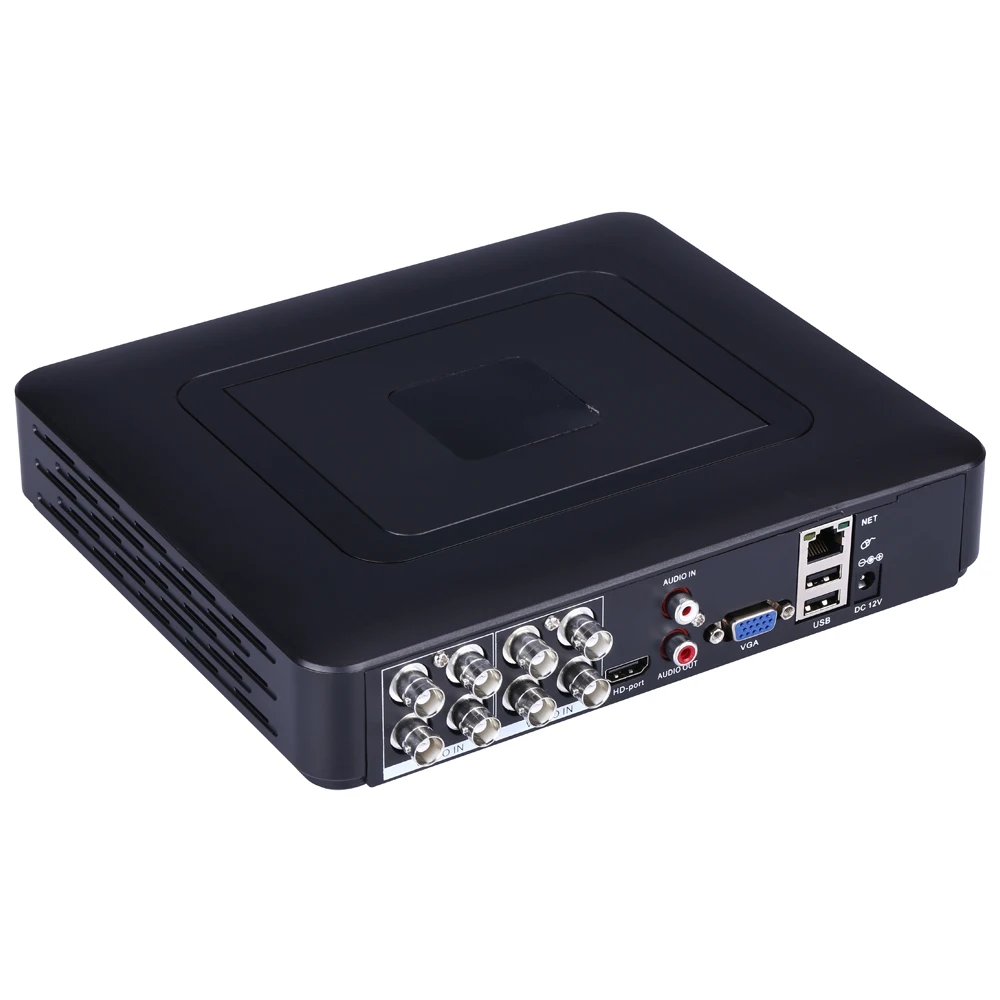 Hamrolte CCTV DVR 8CH 1080N TVI. CVI. AHD-NH 5в1 гибридный цифровой видеорегистратор безопасности DVR детектор движения, приложение удаленный доступ