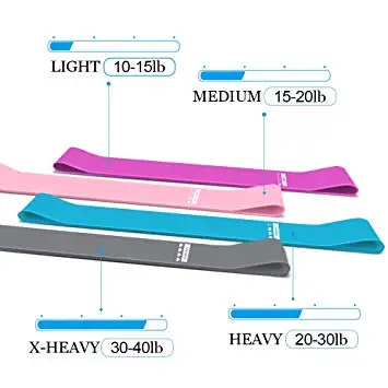 Нескользящие Эспандеры, набор латексных тренировочных лент, для спортзала, силовых тренировок, тянущиеся резинки, фитнес-тренажер, оборудование для подвижности