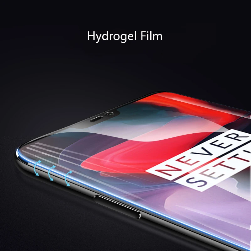 Защитная пленка для экрана для Oneplus 6 6 T, Гидрогелевая 3D пленка, мягкая, полное покрытие, Oneplus 5 5 t, Oneplus 3, не закаленное стекло