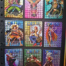 9 шт./Горячая Анимация одна штука супер фигурки золотые флеш-карты бумажные карты коллекция карт Детские Подарочные игрушки