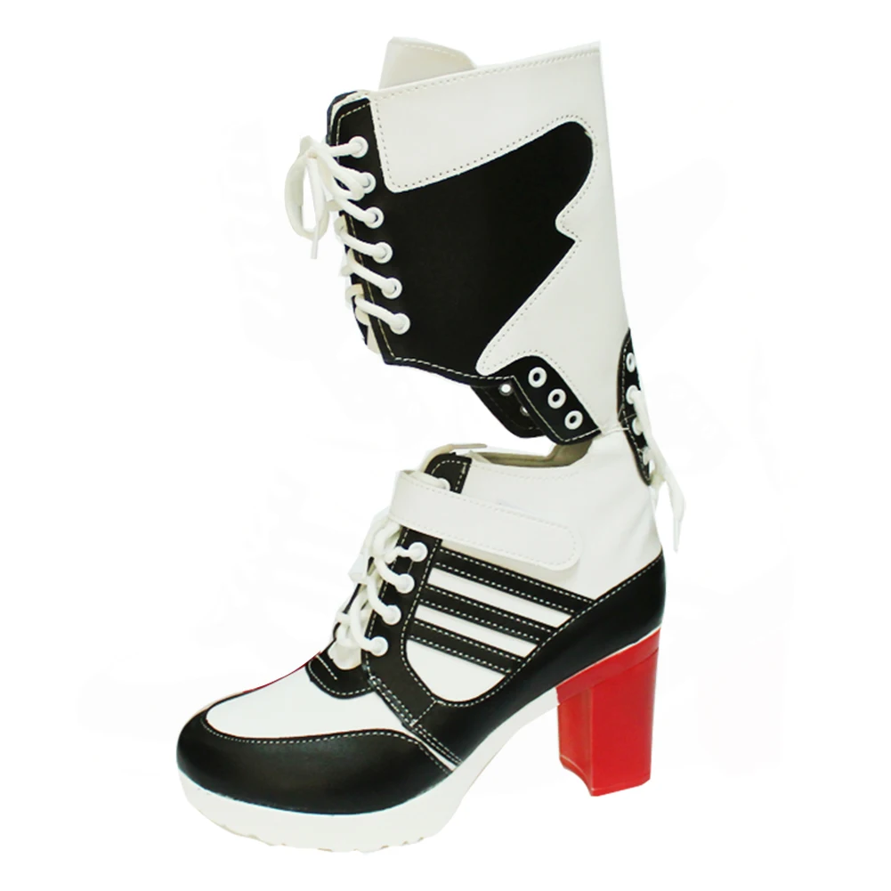 harley quinn high heel boots