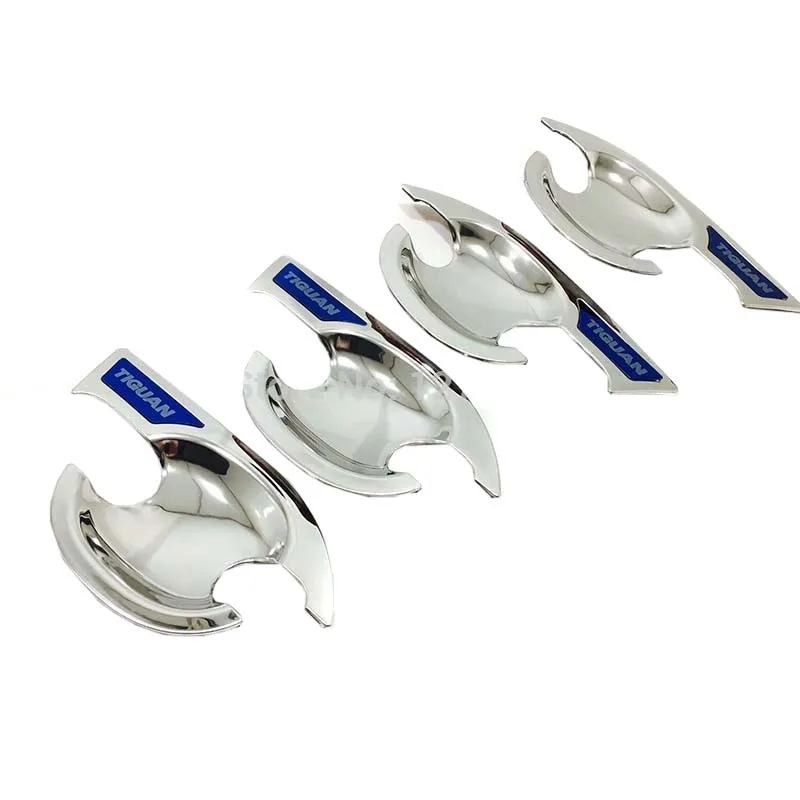 For Volkswagen Tiguan 2010 2012 2013 Stainless Door Handle Bowl Side