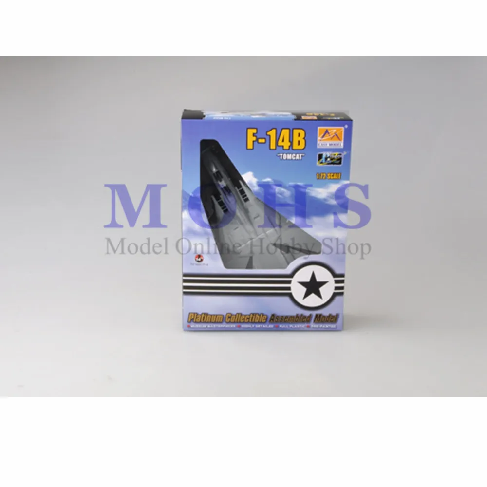 

EASY MODEL 37185 1/72 Assembled Model Scale Finished Model Airplane Scale Aircraft Fighter F14 F-14B VF-143 2001