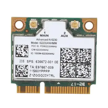 

For intel 6230AN 62230ANHWM 300M Dual Band Wireless Bluetooth 3.0 LAN Card for lenovo U310/HP4230S/ENVY14